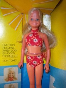 1977 ideal suntan dodi tammy family doll mib pepper s