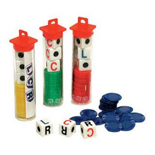 LCR® Left Center Right™ is a fun, fast paced dice game that you won