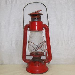 Vintage Dietz Railroad Lantern Special Kmart Edition Red with Clear