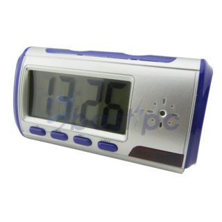 New Spy Electronic Digital Alarm Clock Camera Motion Video DVR