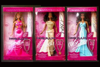 Destinys Child Beyonce Knowles Barbie Doll Michelle Kelly AA Lot 3