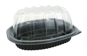  Chicken Roaster Take Out Container with High Dome Lid 100/CS