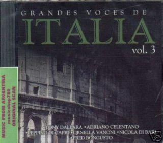 Italia Vol 3 Tony Dallara Domenico Modugno SEALED CD