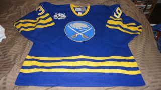 CCM Buffalo Sabres Dominik Hasek Authentic Jersey Size 52 25th Patch