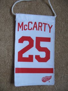 Darren McCarty Detroit Red Wings Mini Banner