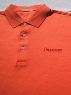 Pepperdine University Lightweight Large Polo Shirt Waves