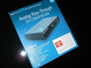 DIGITAL STREAM ANALOG PASS THROUGH DTV CONVERTER BOX DTX9950 (BRAND