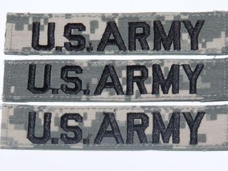 US Army ACU Military Digital Tape Uniform Velcro Patch