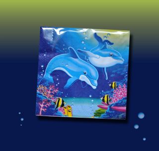 Dolphin Tropical Birthday Party Supplies Build Your Own Set with Free