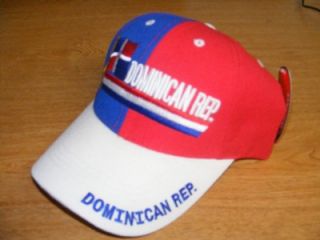 dominicana dominican republic flag spanish cap hat