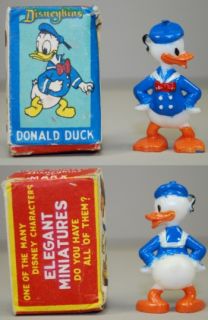 disneykins 1960s mib 1st series donald duck blue box