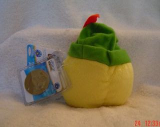  Club Penguin Pet Puffle Sherwood Yellow with Hat and Code New