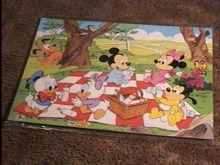 Jaymar Vintage Puzzle B Disney Donald Duck Uncut RARE