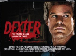  Dexter The Fourth Season Mini Master Set 3 Promos in Original Box