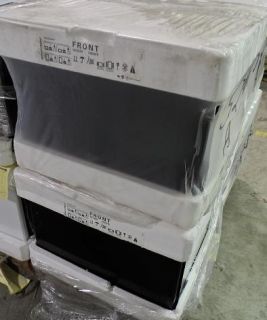  DD24SCB6 Pair of Black Semi Integrated Single Drawer Dishwashers