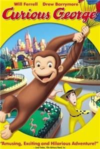 Curious George DVD Movie Will Ferrell Drew Barrymore WS