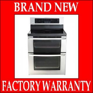 LG LDE3011ST Free Standing Double Oven Electric Range Stainless Steel