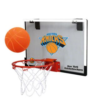 new york knicks game on polycarbonate hoop set