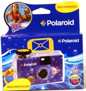 Polaroid Fun Shooter Underwater Camera Single Use Disposable 800 ASA