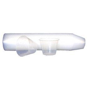 1oz Disposable Plastic Graduated Medicine Cups 100 Cups