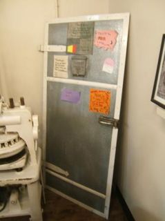 Old Bakery Dough Proofer Door Commercial Antique Cast Iron Door