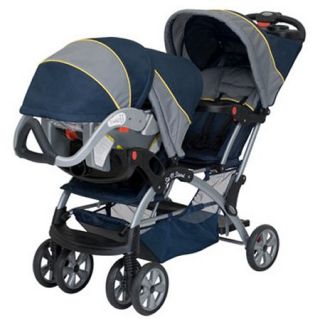 Baby Trend Sit N Stand Double Baby Stroller Riveria SS76553