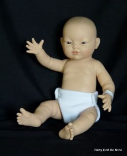New Diana Asian Preemie Baby Doll 17 inches Real Girl