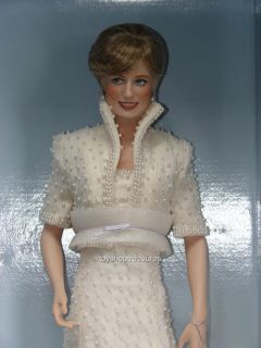 Franklin Mint Diana Princess of Wales Porcelain Doll
