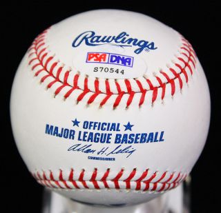 Doug Harvey Umpire Signed Autographed Baseball Ball PSA DNA S70544