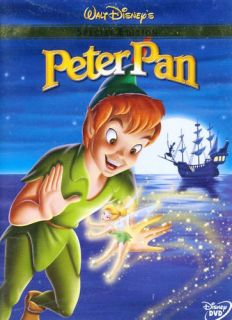 DISNEYS    PETER PAN    DVD    ANIMATED MOVIE    AUTHENTIC