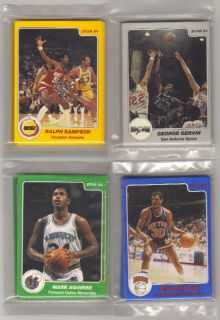 Lot of 12 Different 1983 86 Star Company Bagged Sets w Lakers Champs