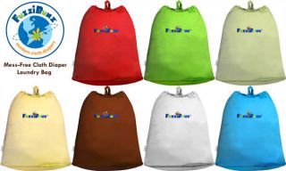 FuzziBunz Diaper Pails Laundry Bags Various Colors