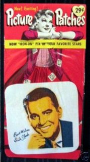 1950 Dick Clark Rock N Roll Picture Patch Old Stock