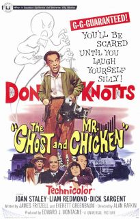  Chicken Movie Promo Poster Don Knotts Joan Staley Dick Sargent