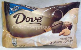 Dove Cinnamon Graham Cookies Milk Chocolate Silky Smooth Promises 8 5