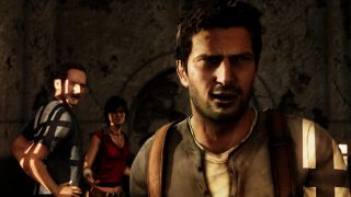 Sully, Chloe and Nathan Drake in Uncharted 2 Among Thieves