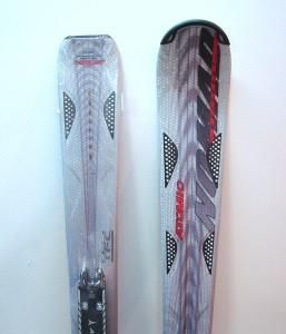 atomic whiteout 164cm downhill snow skis w bindings