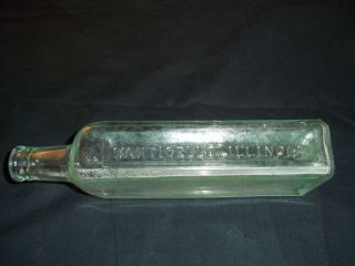 DR W.B. CALDWELLS SYRUP PEPSIN BOTTLE   PEPSIN SYRUP CO   MONTICELLO
