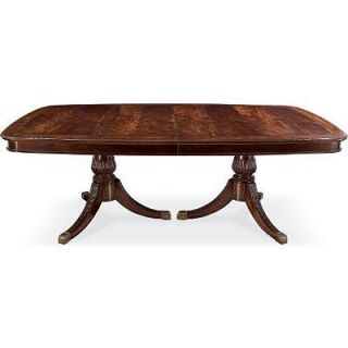 Drexel Heritage Cambrick Double Pedestal Dining Table