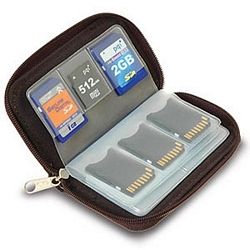 SD SDHC Digital Camera Memory Card Organizer Carrying Case