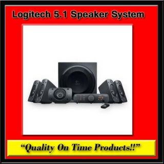  Logitech Z906 5 1 Speaker System 500 W RMS Dolby Digital DTS PC Black