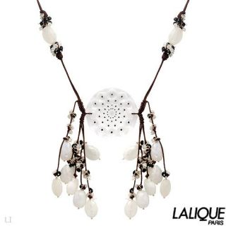 1115 Lalique Crystal Cactus Dreamcatcher Semi Precious Stoneswhite 40