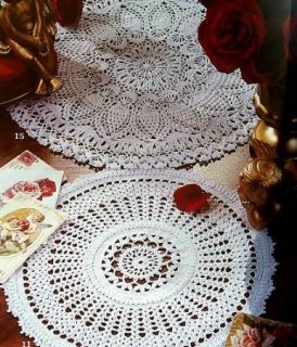 Crochet Absolutely Gorgeous Doilies Leisure Arts
