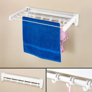 Whitmor Retractable Laundry Clothes Drying Rack