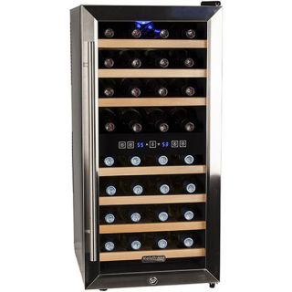  Standard Size (750 mL) Wine Bottles Dual Temperature Zone Versatility