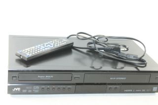 Untested as Is JVC Dr MV150B DVD Recorder VHS Deck Player