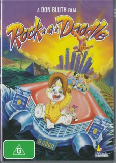 Rock A Doodle Don Bluth Animation New SEALED DVD