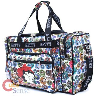 Betty Boop Duffle Bag Travel Cartoon Prints Gym Bag Large 3