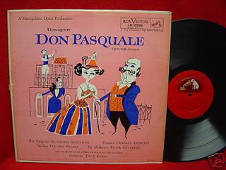 Donizetti LP Album Don Pasquale Tibor Kozma RCA Record