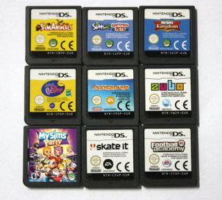 Bulk Lot of 9 x Nintendo DS Lite DSi NDSL 3DS Games